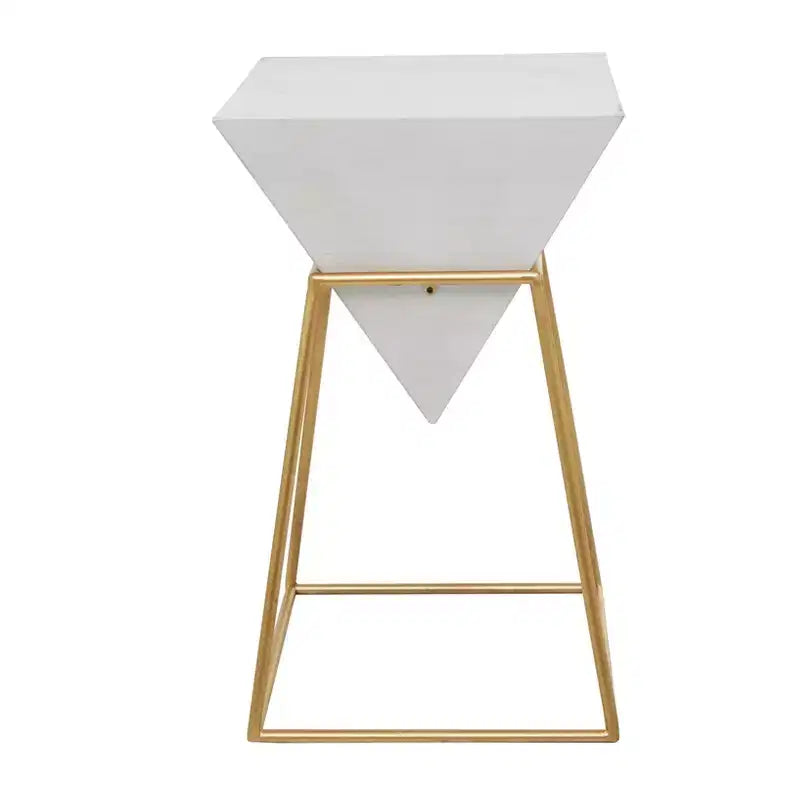 Table d'appoint moderne en métal - Olivia & May