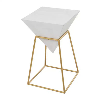 Table d'appoint moderne en métal - Olivia & May