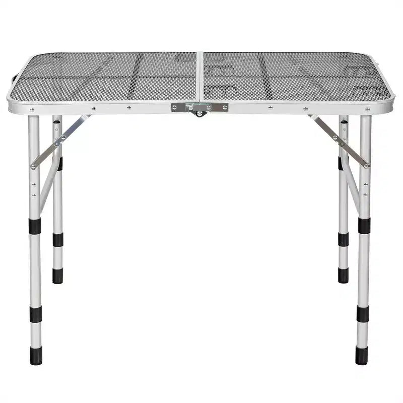 Table de barbecue pliante Costway pour camping, table support de barbecue en aluminium léger