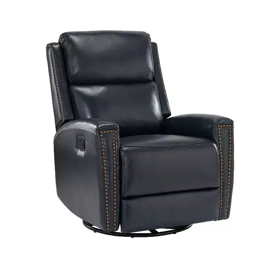 Hilario Fall 30.31 Wide Genuine Leather Swivel Rocker Recliner Deal of the day| ART OF LIVING DESIGNS