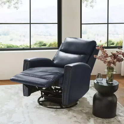 Fauteuil inclinable pivotant et à bascule en cuir véritable Hilario Fall 30.31 large | OFFRE DU JOUR | ART OF LIVING DESIGNS