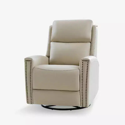 Fauteuil inclinable pivotant et à bascule en cuir véritable Hilario Fall 30.31 large | OFFRE DU JOUR | ART OF LIVING DESIGNS