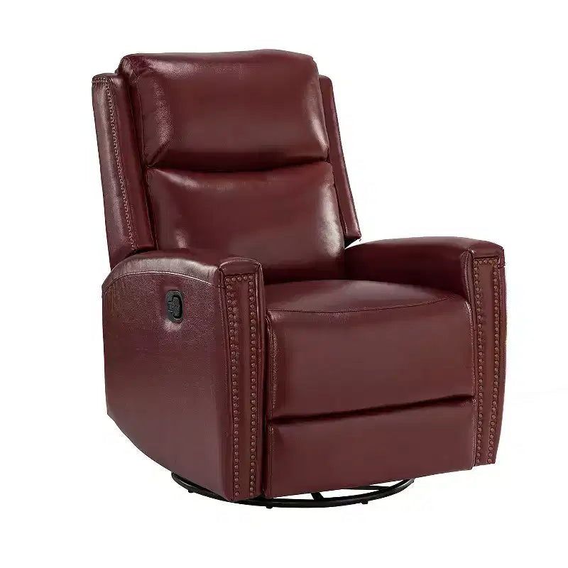 Fauteuil inclinable pivotant et à bascule en cuir véritable Hilario Fall 30.31 large | OFFRE DU JOUR | ART OF LIVING DESIGNS