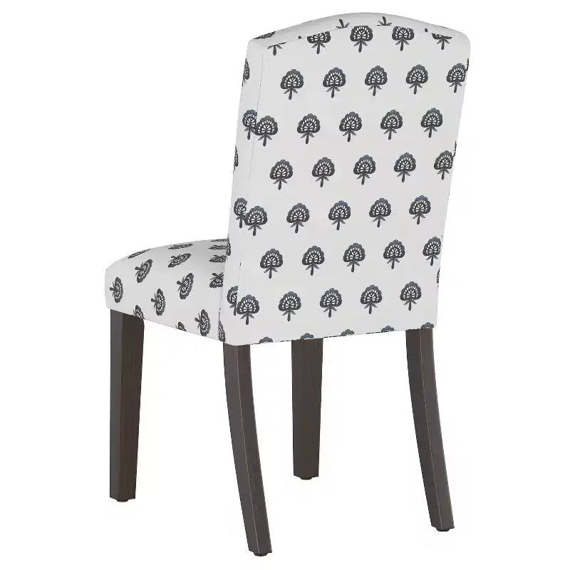Skyline Furniture Alex Chaise de salle à manger à dossier en chameau