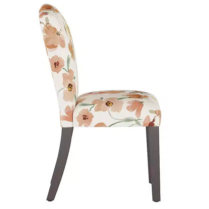 Skyline Furniture Alex Chaise de salle à manger à dossier en chameau