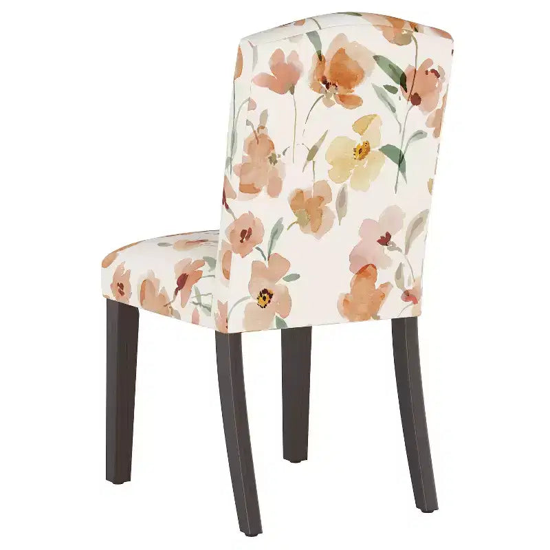 Skyline Furniture Alex Chaise de salle à manger à dossier en chameau