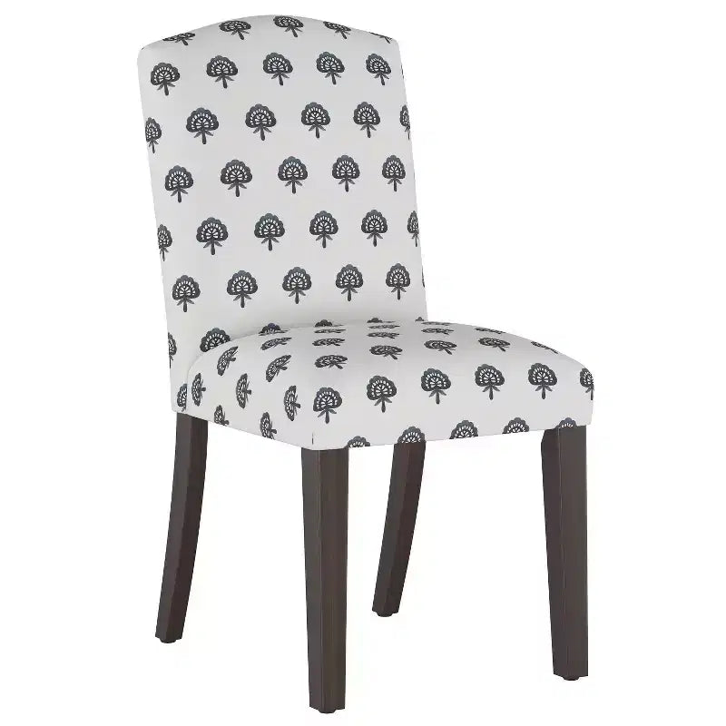 Skyline Furniture Alex Chaise de salle à manger à dossier en chameau