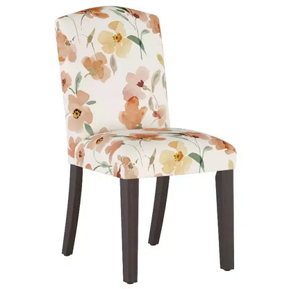 Skyline Furniture Alex Chaise de salle à manger à dossier en chameau