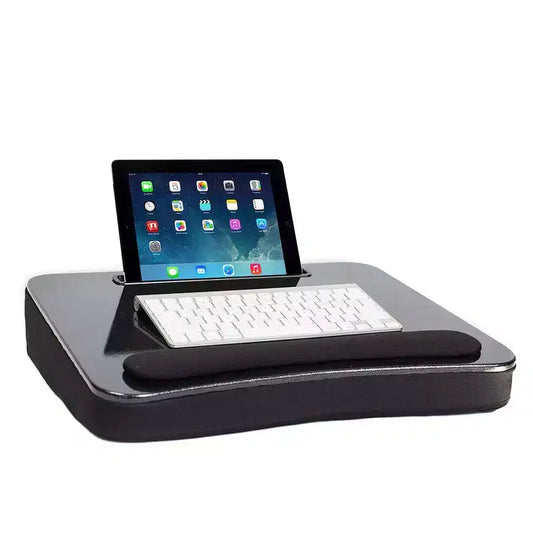 Support pour ordinateur portable en mousse à mémoire de forme Sofia + Sam - Noir