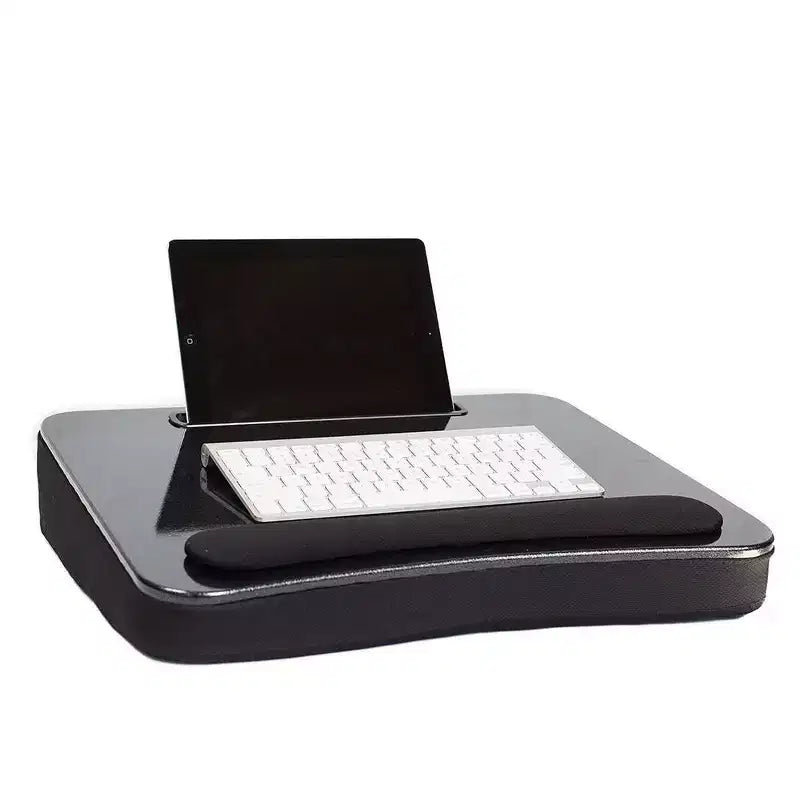 Support pour ordinateur portable en mousse à mémoire de forme Sofia + Sam - Noir