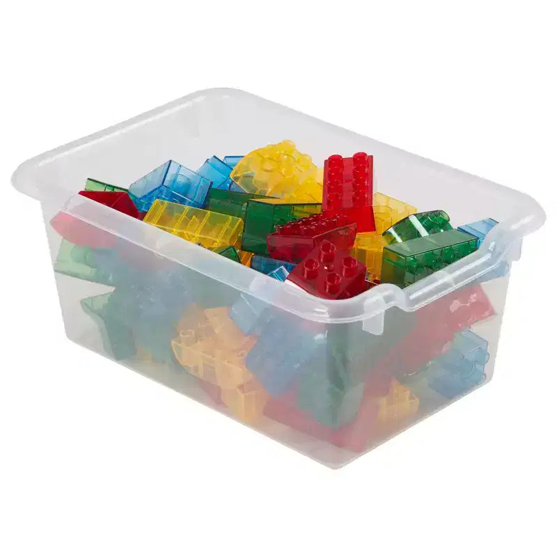 Vestiaire à 5 compartiments pour tout-petits et 5 bacs de rangement avant à écope ECR4Kids Streamline, Rangement à casiers