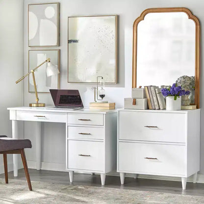Bureau de travail/étude Ana Mid-Century Modern Lifestorey avec tiroirs