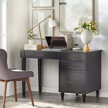 Bureau de travail/étude Ana Mid-Century Modern Lifestorey avec tiroirs
