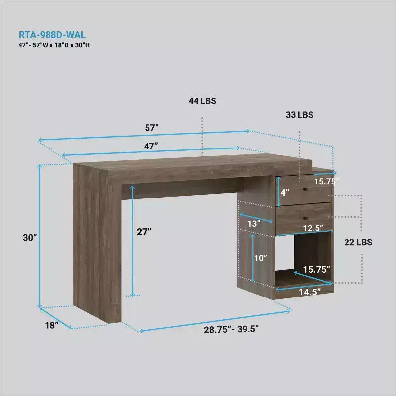 Bureau de télétravail extensible - Techni Mobili