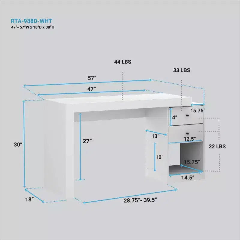 Bureau de télétravail extensible - Techni Mobili