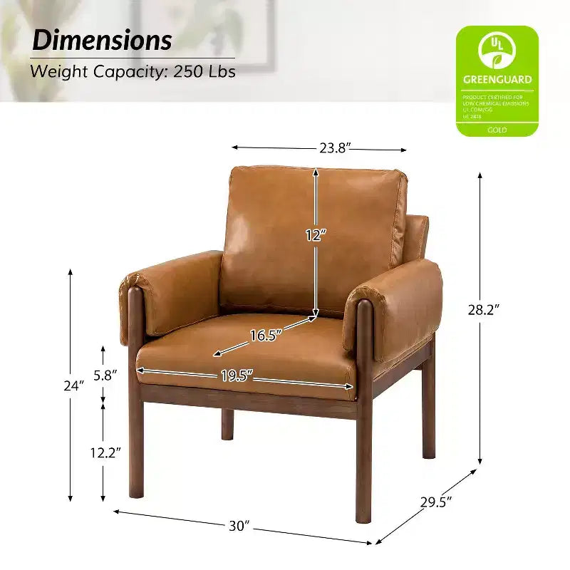 Lot de 2 fauteuils Stephan | ART OF LIVING DESIGNS - CAMEL