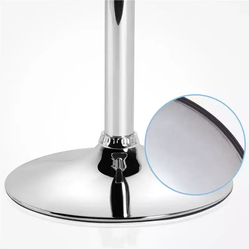 Yaheetech Lot de 2 tabourets de bar pivotants réglables avec grande base en acier pour comptoir de bar