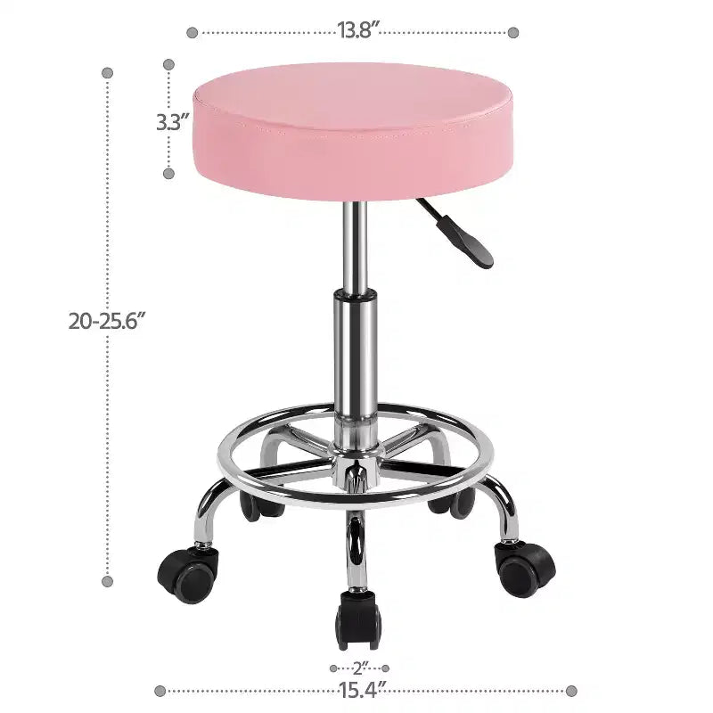 Tabourets Yaheetech réglables pivotants à roulettes pour usage médical/tatouage/dentaire/facial/massage/spa/dessin technique