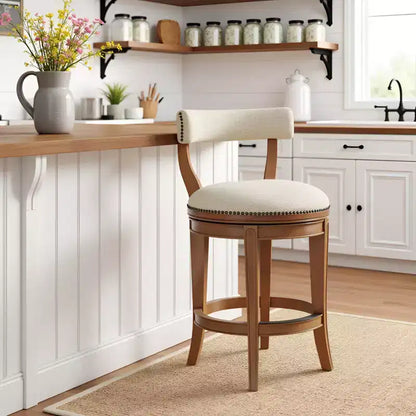 Tabouret de bar pivotant Hanover - Alaterre Furniture