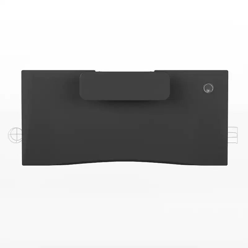 Bureau de gaming Emma et Oliver avec porte-gobelet, support pour casque et support pour écran/smartphone