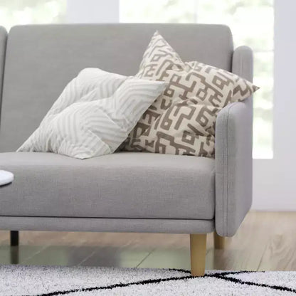 Canapé futon Merrick Lane Mid-Century Modern à dossier divisé avec 3 positions d'inclinaison