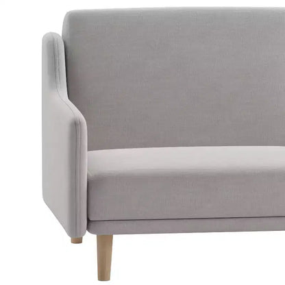 Canapé futon Merrick Lane Mid-Century Modern à dossier divisé avec 3 positions d'inclinaison