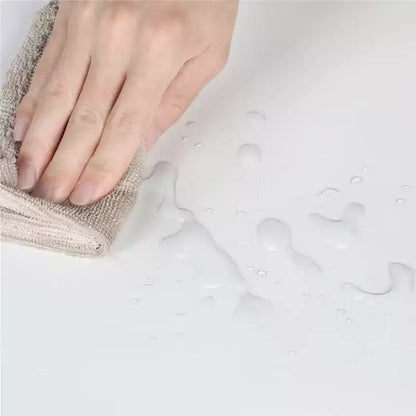 Meuble de salle de bain autoportant Yaheetech, Armoire de cuisine à double porte avec étagères réglables