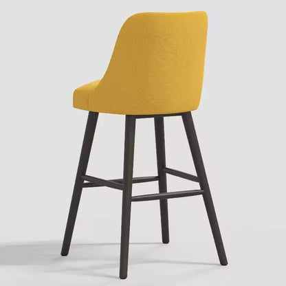 Tabouret de bar moderne Geller à hauteur de comptoir en lin – Threshold