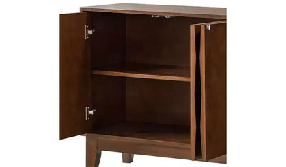 Buffet de rangement Kamis 60 Farmhouse avec pieds en bois massif | KARAT HOME