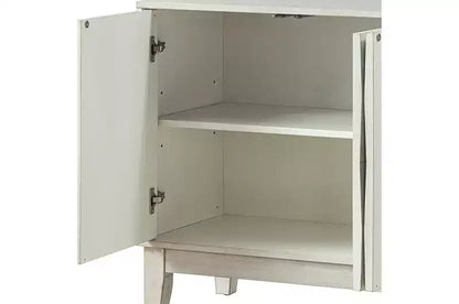 Buffet de rangement Kamis 60 Farmhouse avec pieds en bois massif | KARAT HOME