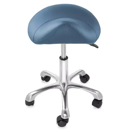 Tabouret selle ergonomique Saloniture – Siège hydraulique réglable, Chaise de salon à roulettes pivotantes
