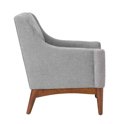 Lot de 2 fauteuils Gérard de style moderne du milieu du siècle avec accoudoirs inclinés | ART OF LIVING DESIGNS