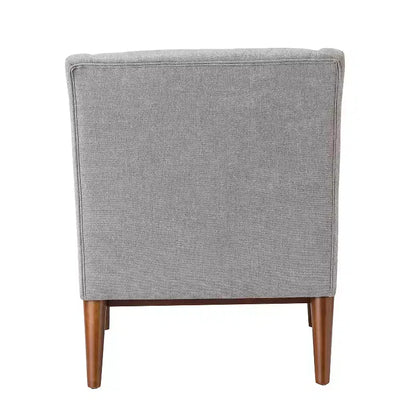 Lot de 2 fauteuils Gérard de style moderne du milieu du siècle avec accoudoirs inclinés | ART OF LIVING DESIGNS