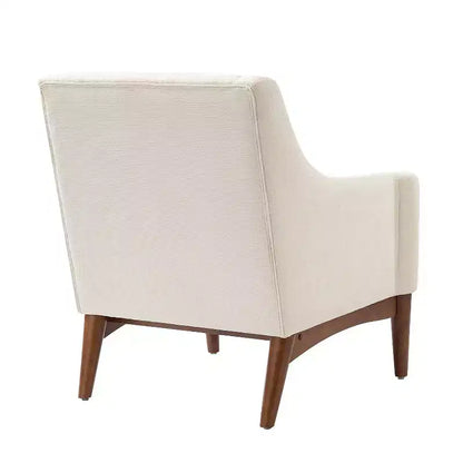 Lot de 2 fauteuils Gérard de style moderne du milieu du siècle avec accoudoirs inclinés | ART OF LIVING DESIGNS
