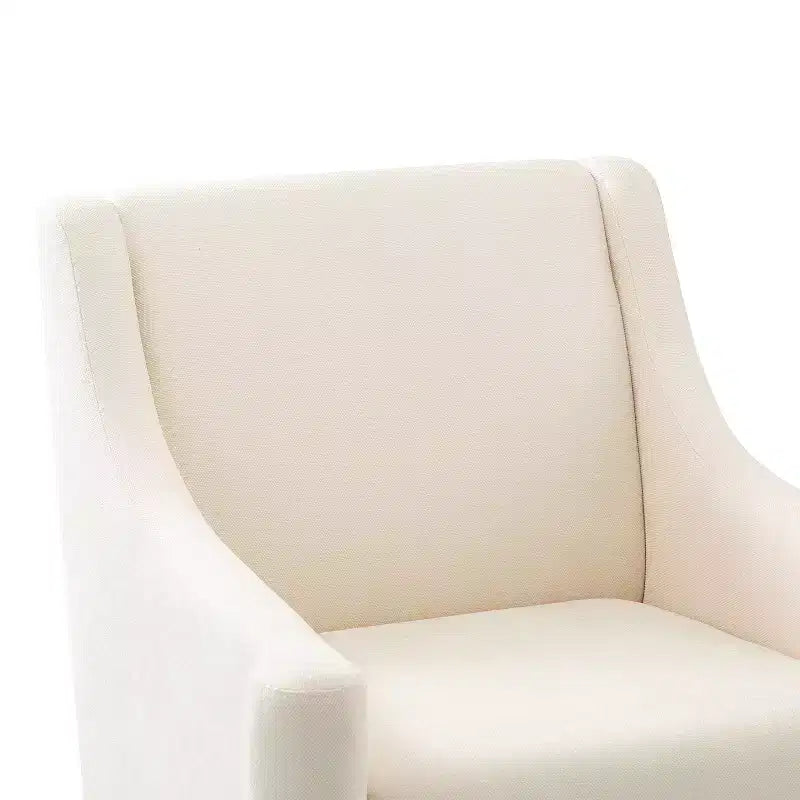 Lot de 2 fauteuils Gérard de style moderne du milieu du siècle avec accoudoirs inclinés | ART OF LIVING DESIGNS