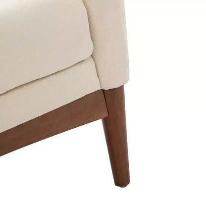 Lot de 2 fauteuils Gérard de style moderne du milieu du siècle avec accoudoirs inclinés | ART OF LIVING DESIGNS