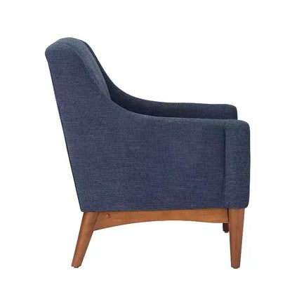 Lot de 2 fauteuils Gérard de style moderne du milieu du siècle avec accoudoirs inclinés | ART OF LIVING DESIGNS