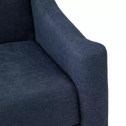 Lot de 2 fauteuils Gérard de style moderne du milieu du siècle avec accoudoirs inclinés | ART OF LIVING DESIGNS