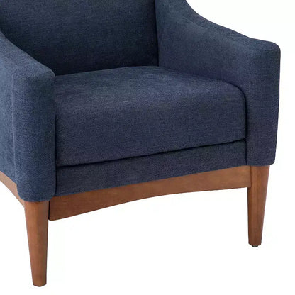 Lot de 2 fauteuils Gérard de style moderne du milieu du siècle avec accoudoirs inclinés | ART OF LIVING DESIGNS