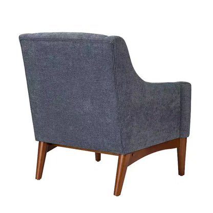 Lot de 2 fauteuils Gérard de style moderne du milieu du siècle avec accoudoirs inclinés | ART OF LIVING DESIGNS