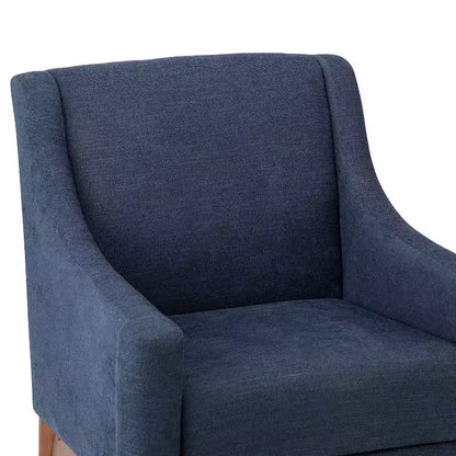 Lot de 2 fauteuils Gérard de style moderne du milieu du siècle avec accoudoirs inclinés | ART OF LIVING DESIGNS