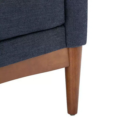 Lot de 2 fauteuils Gérard de style moderne du milieu du siècle avec accoudoirs inclinés | ART OF LIVING DESIGNS