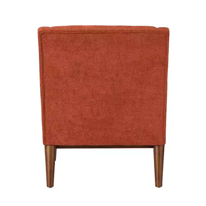 Lot de 2 fauteuils Gérard de style moderne du milieu du siècle avec accoudoirs inclinés | ART OF LIVING DESIGNS