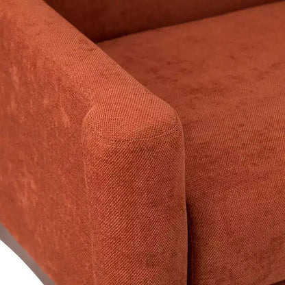 Lot de 2 fauteuils Gérard de style moderne du milieu du siècle avec accoudoirs inclinés | ART OF LIVING DESIGNS