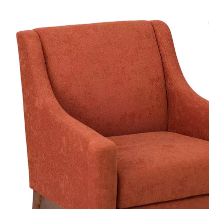 Lot de 2 fauteuils Gérard de style moderne du milieu du siècle avec accoudoirs inclinés | ART OF LIVING DESIGNS