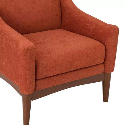 Lot de 2 fauteuils Gérard de style moderne du milieu du siècle avec accoudoirs inclinés | ART OF LIVING DESIGNS