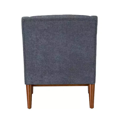 Lot de 2 fauteuils Gérard de style moderne du milieu du siècle avec accoudoirs inclinés | ART OF LIVING DESIGNS