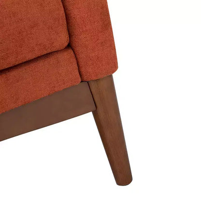 Lot de 2 fauteuils Gérard de style moderne du milieu du siècle avec accoudoirs inclinés | ART OF LIVING DESIGNS