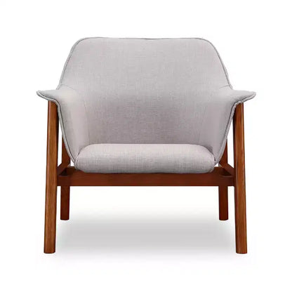 Ensemble de 2 chaises d'appoint Miller en lin tissé - Manhattan Comfort