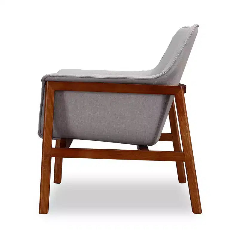 Ensemble de 2 chaises d'appoint Miller en lin tissé - Manhattan Comfort